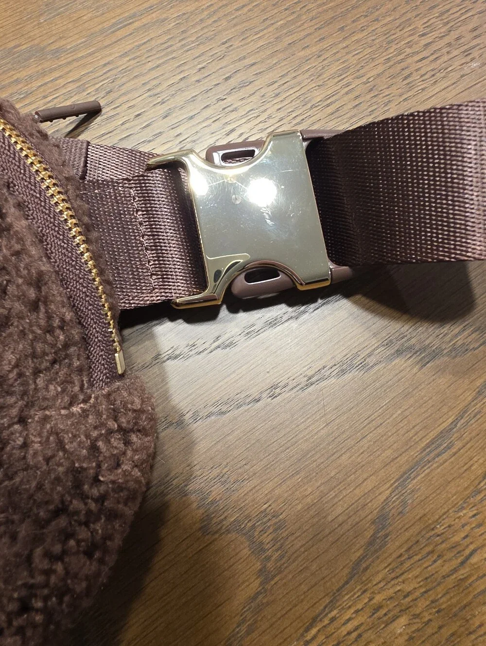 Lululemon Everywhere Brown Sherpa Belt Bag